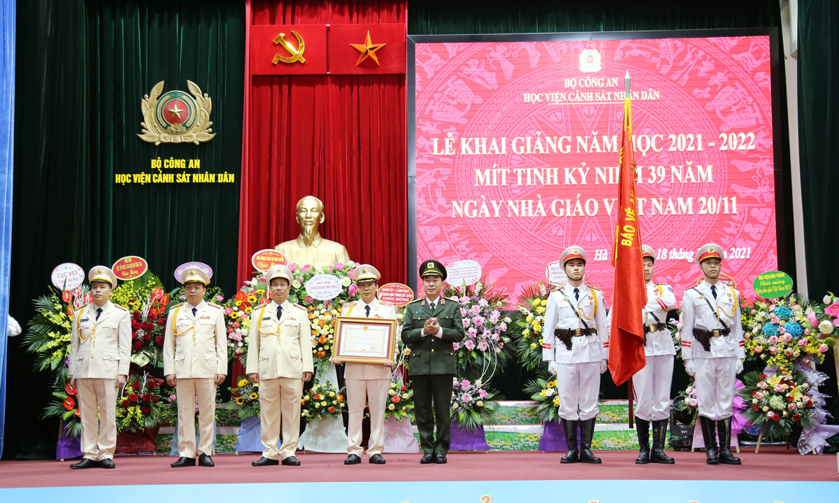 Học viện Cảnh sát nhân dân kỷ niệm 40 năm Ngày Nhà giáo Việt Nam